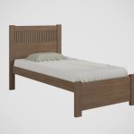Cama Solteiro Primícia Ripada + Cama Auxiliar