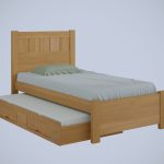 Cama Solteiro Primícia + Cama Auxiliar