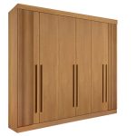 Roupeiro Da Vinci Plus Ripado 6 Portas