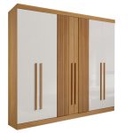 Roupeiro Da Vinci Plus Ripado 6 Portas
