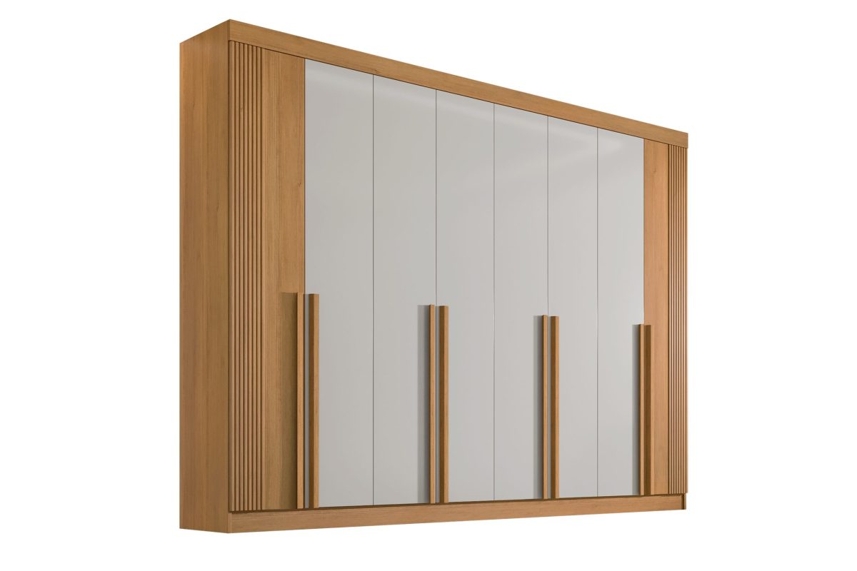 Roupeiro Daymond Ripado 8 Portas
